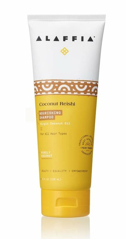 Alaffia Coconut Reishi Cleansing Shampoo With Henna