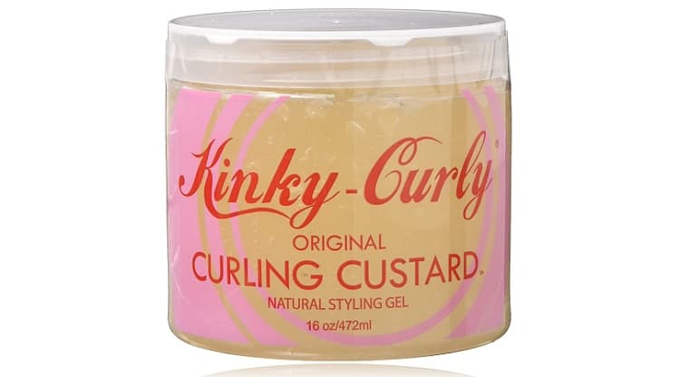 Kinky Curly Original Curling Custard Natural Styling Gel 16 oz