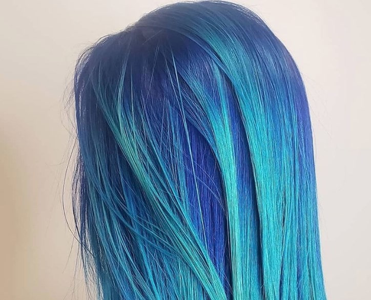 Blue Ombre Hair