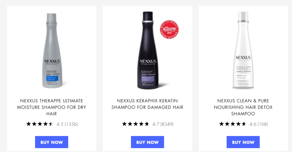 Other Nexxus Shampoos