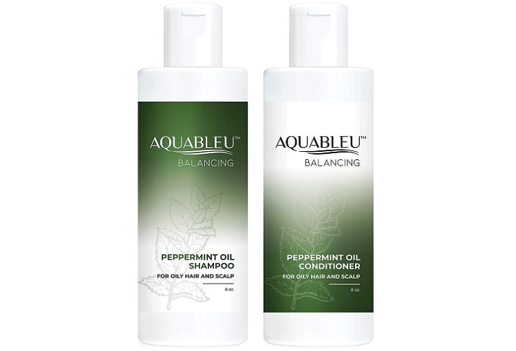 Aquableu Peppermint Oil Shampoo