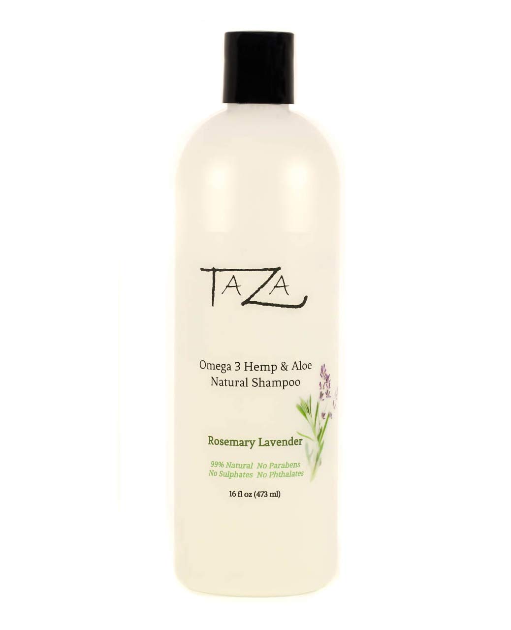 Taza Natural Shampoo with Rosemary and Lavender