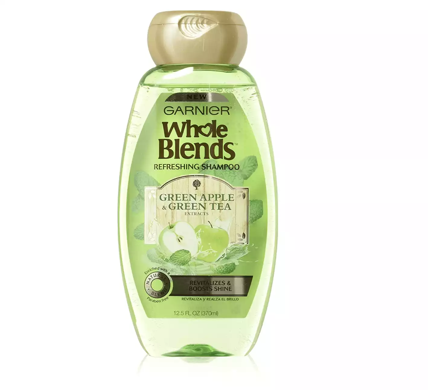 Garnier Whole Blends Shampoo with Green Apple & Green Tea Extracts | Amazon