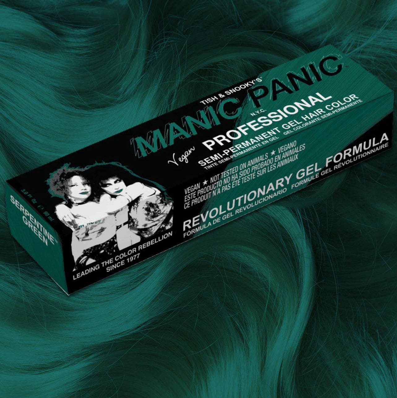 Hair Green Color Gel 