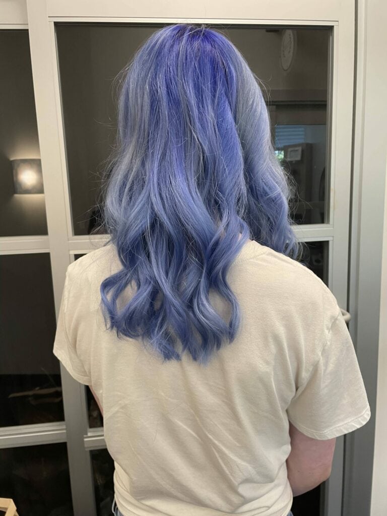 periwinkle hair inspiration