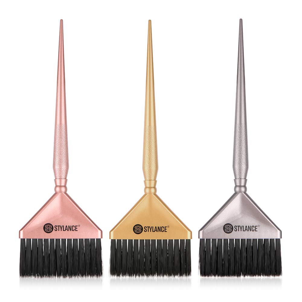 3 Pieces Hair Color Brush