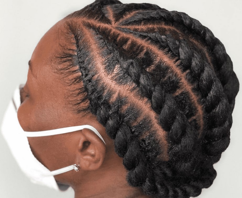 Flat Twist Hairstyle 1