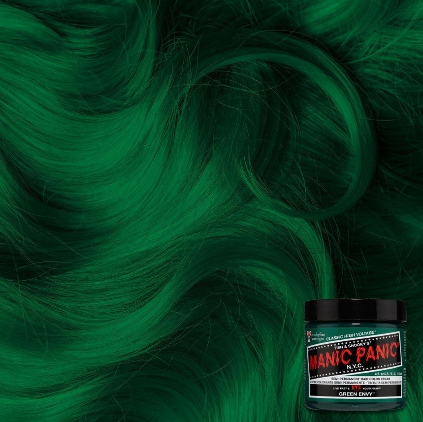 Manic Panic Classic High Voltage Semi-Permanent Hair Color in Green Envy