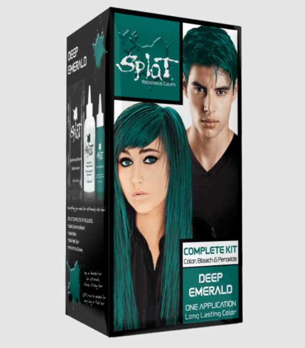 ORIGINAL COMPLETE KIT WITH BLEACH AND SEMI-PERMANENT HAIR COLOR - DEEP EMERALD