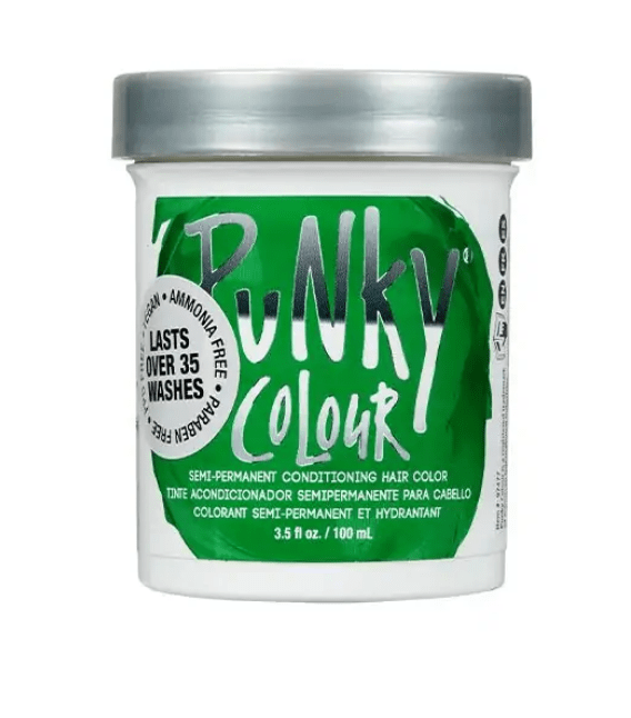 Punky Color Semi-Permanent Conditioning Hair Color in Apple Green