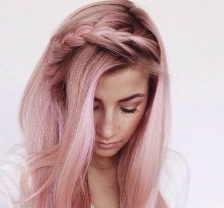 Pastel Pink Hair