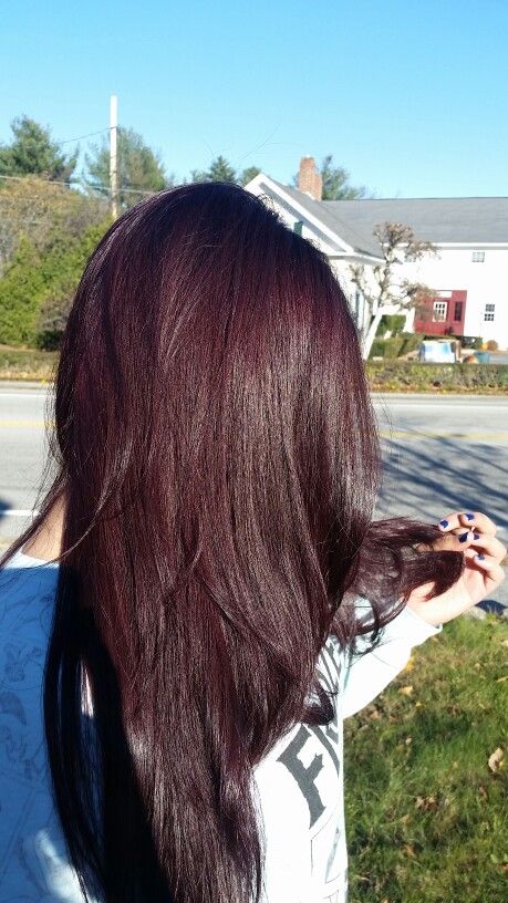 black cherry hair