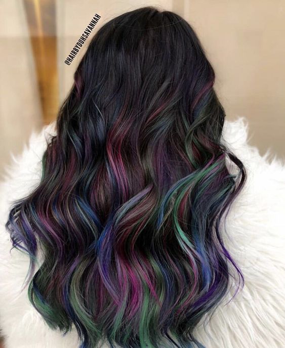 Oil slick Underdye