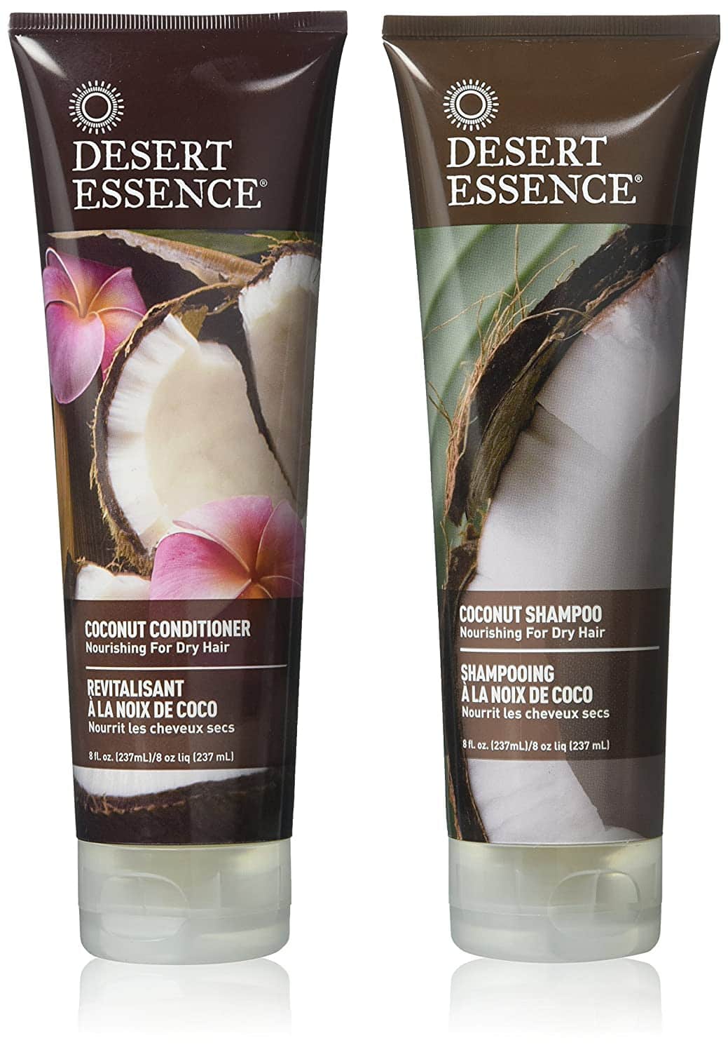 Desert Essence Coconut Shampoo & Conditioner Bundle