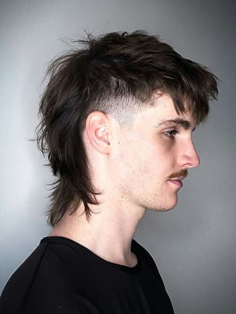 Shaved Sides Wolf Cut