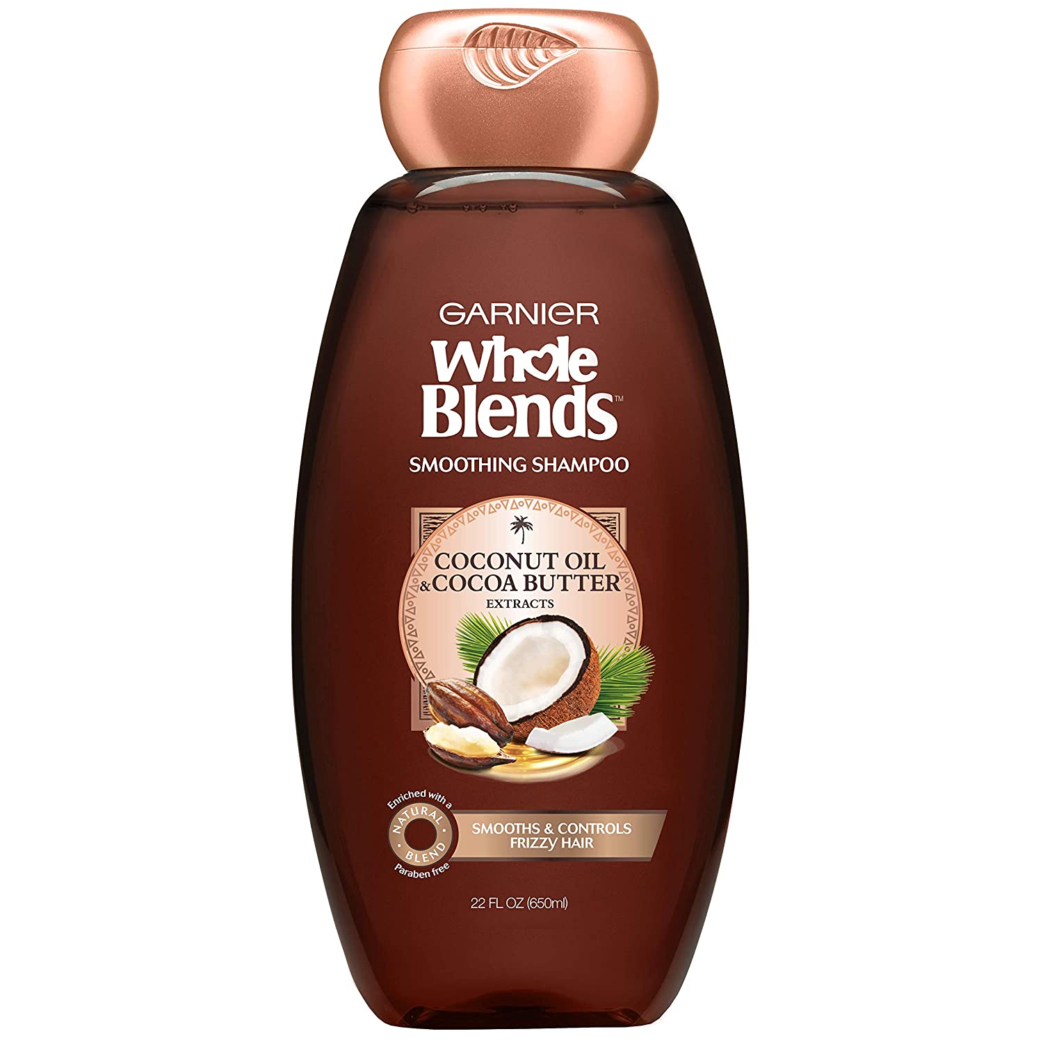 Garnier Whole Blends Shampoo with Coconut Oil & Cocoa Butter Extracts