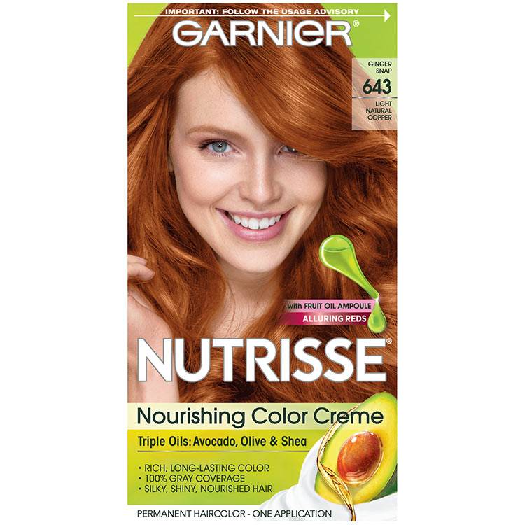 Garnier Nutrisse Nourishing Color Creme in Light Copper