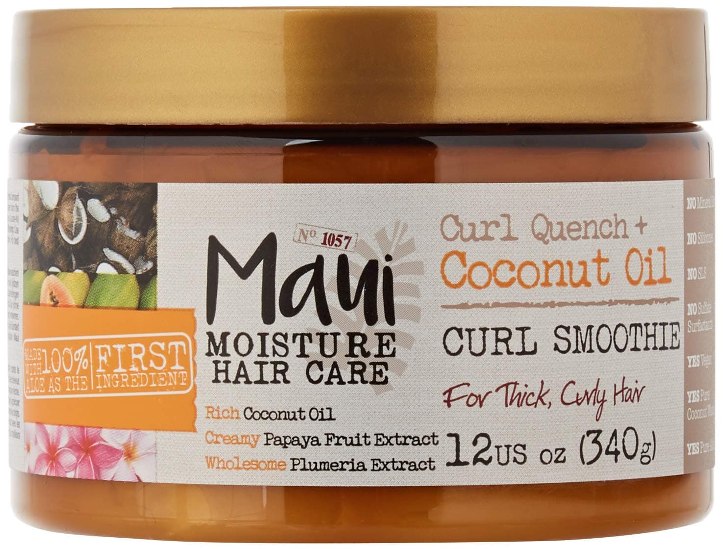 Maui Moisture Coconut Oil Hair Mask for Curly Hair