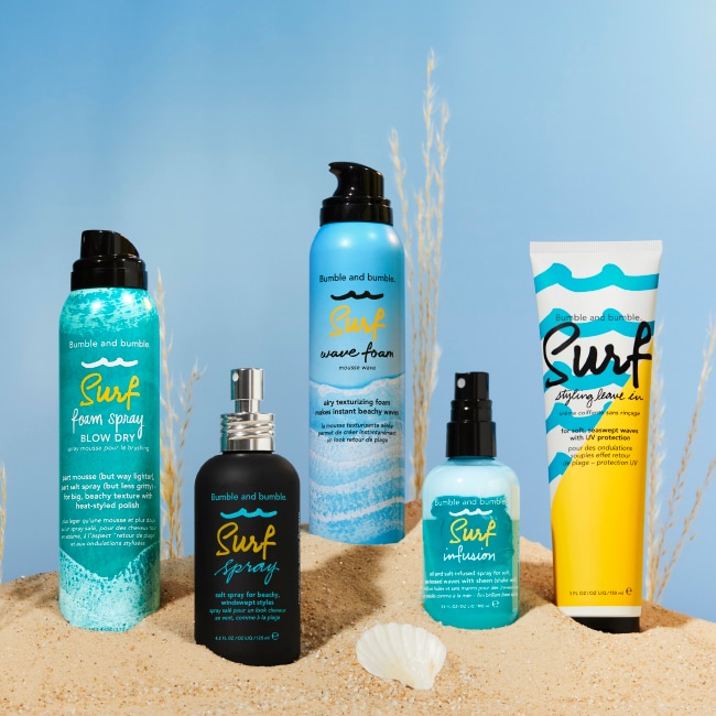 Surf Foam Spray Blow Dry