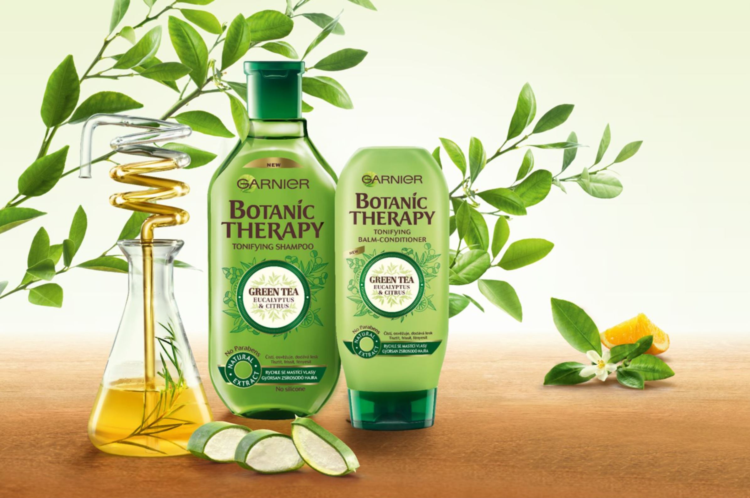 Botanic Therapy Green Tea Shampoo by Garnier