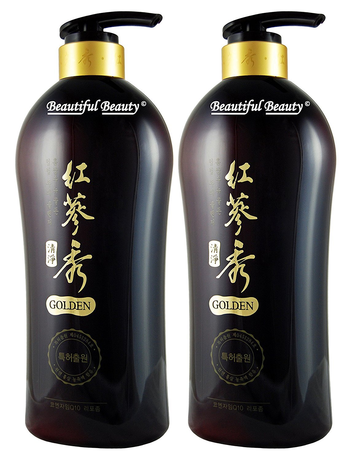 Somang Korean Red Ginseng & Herbal Scalp Cleanser Shampoo