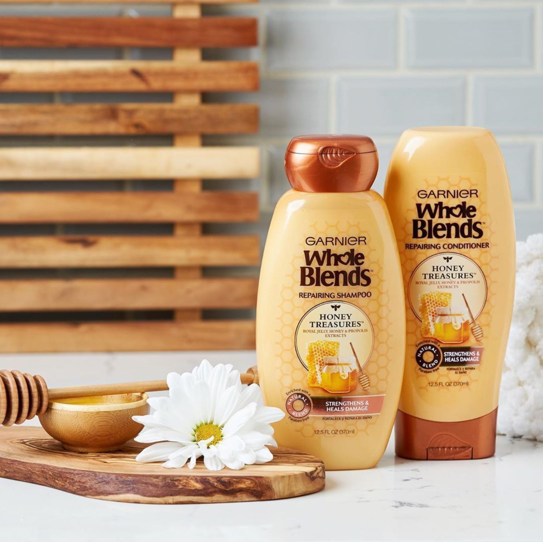 Whole Blends Honey Shampoo by Garnier