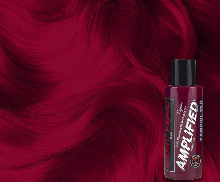 Manic Panic Amplified Semi-Permanent Hair Color in Vampire Red