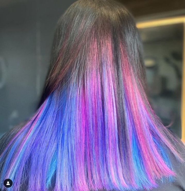 Pastel Galaxy Hair