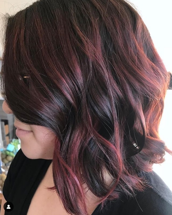 Red Violet Streaks