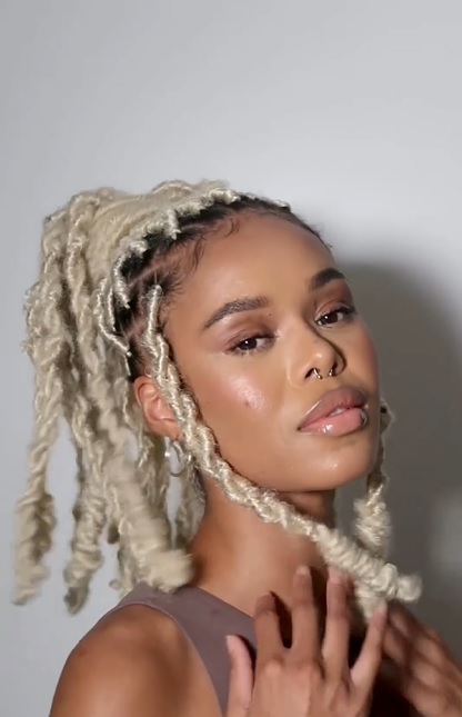 Blonde Textured Locs