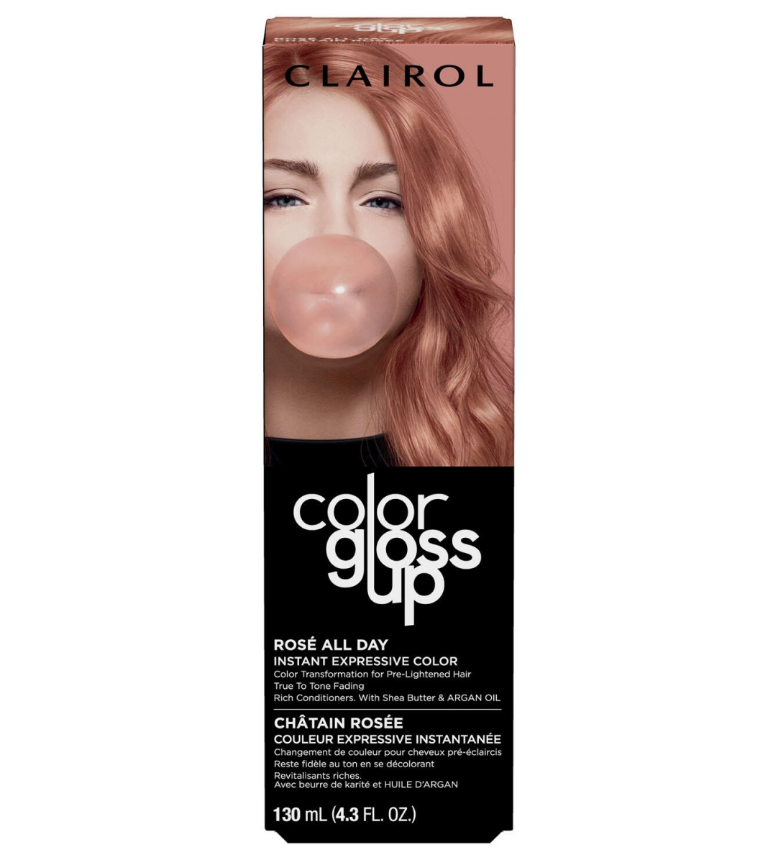 clairol color gloss up in rose all day