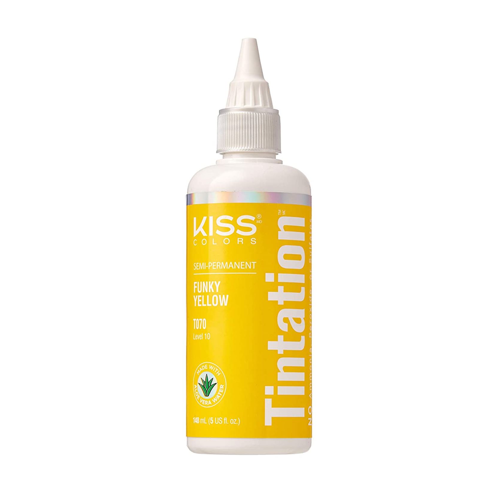 Kiss Tintation in Funky Yellow