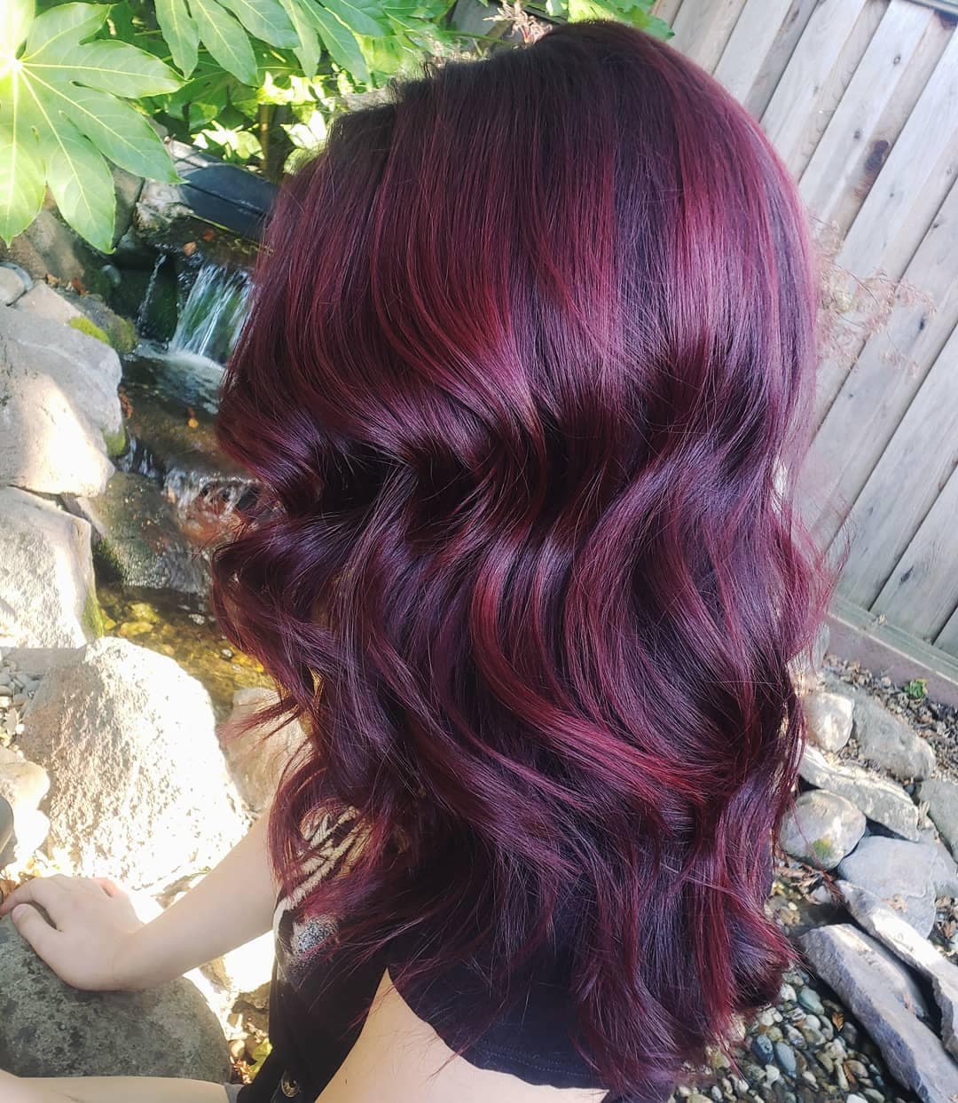 mahogany hair color