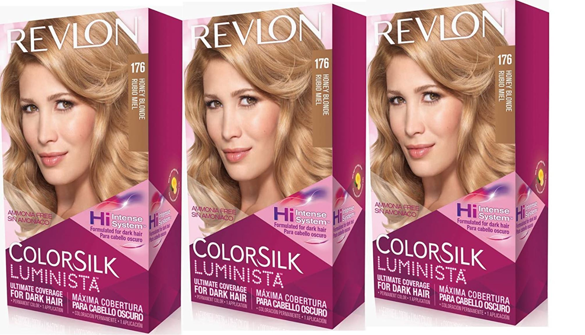 Revlon Colorsilk Luminista Haircolor, Honey Blonde - wide 7