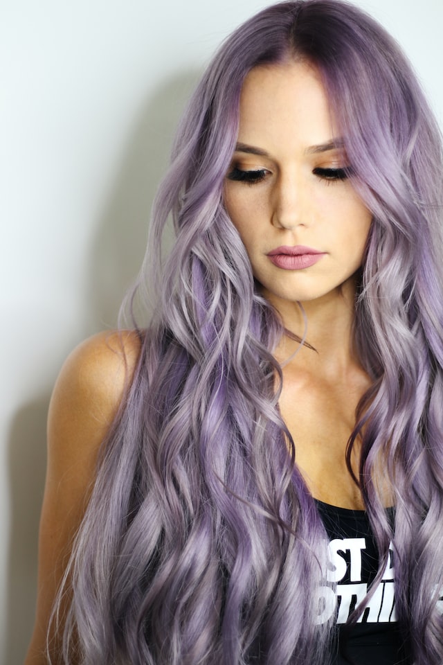 violet hair