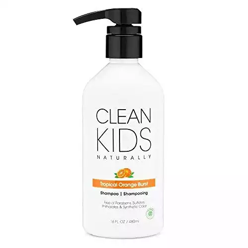 Clean Kids Naturally Shampoo Tropical Orange Burst | Amazon