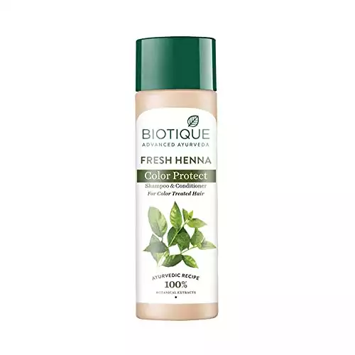 Biotique Henna Leaf Fresh Texture Shampoo And Conditioner | Amazon