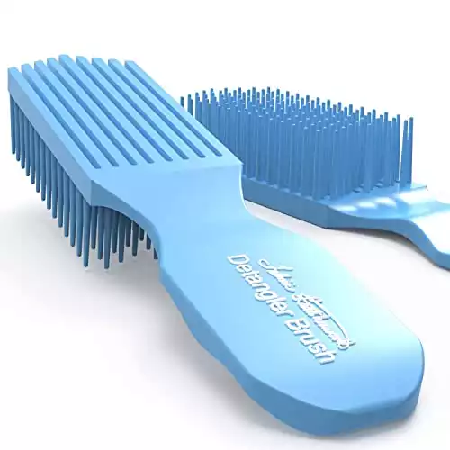 Blue Turquoise Detangler Brush by Felicia Leatherwood | Amazon