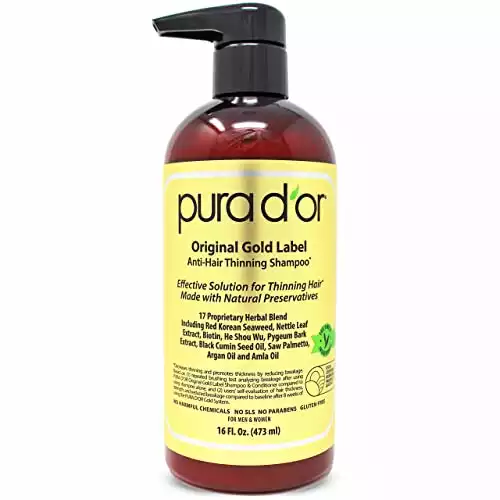 Pura D’or Anti-thinning Shampoo | Amazon