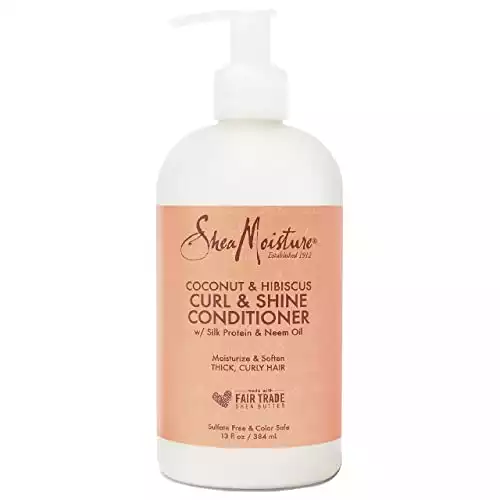 SheaMoisture Curl Shine Silicone Free Conditioner | Amazon