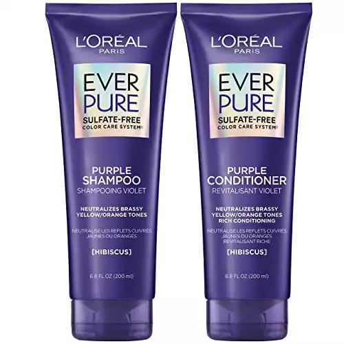 L’Oreal Paris EverPure Sulfate-Free Brass Toning Purple Shampoo | Amazon