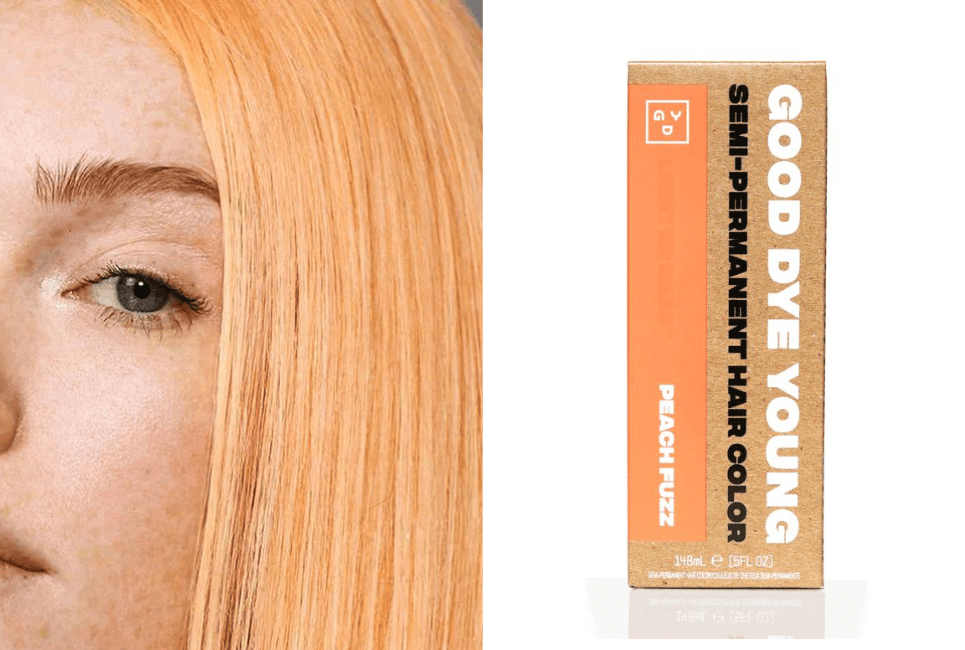 Good Dye Young Lighter Daze Semi-Permanent Hair Color in Peach Fuzz