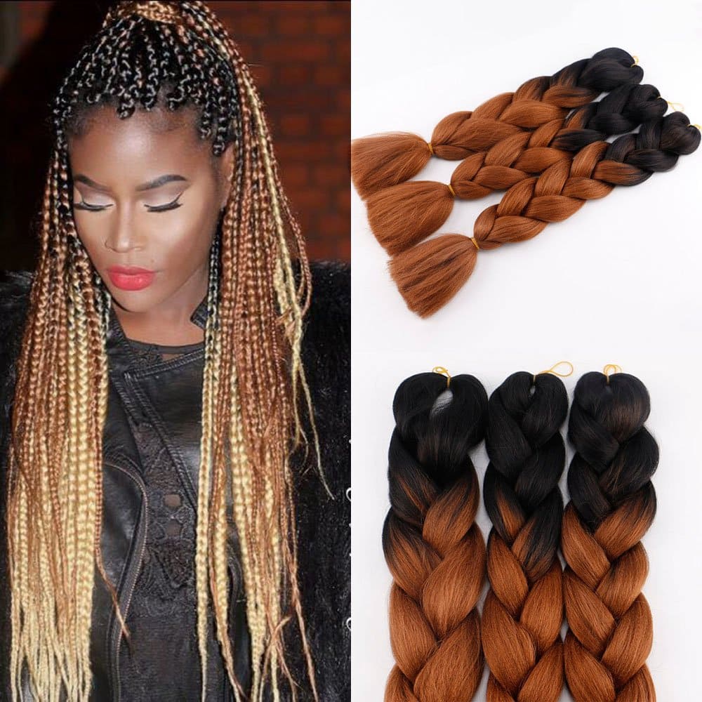 Ombre Braiding Hair - hair packs