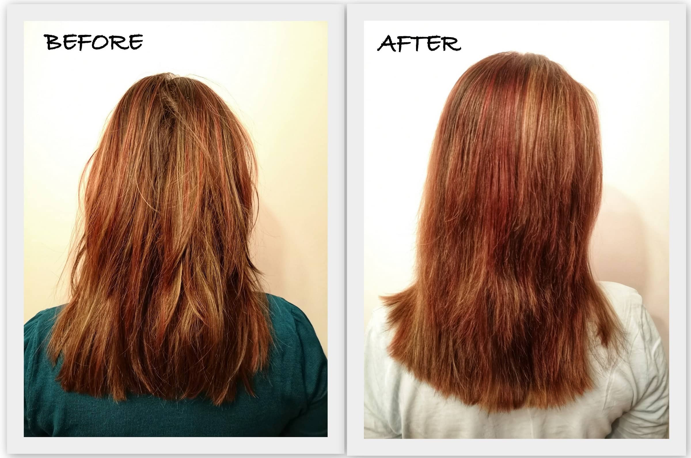 before and after redken all soft