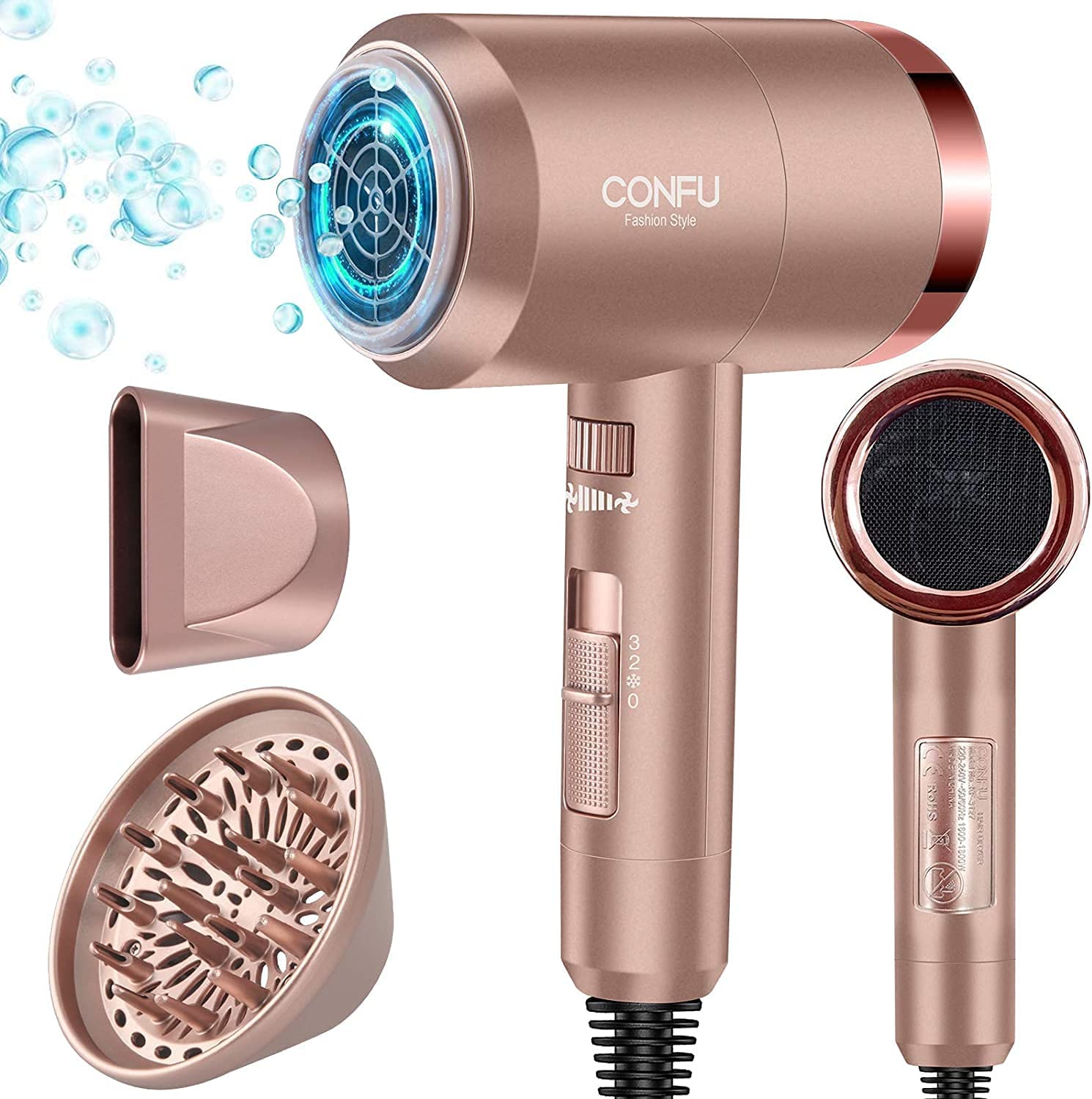 confu ionic hairdryer