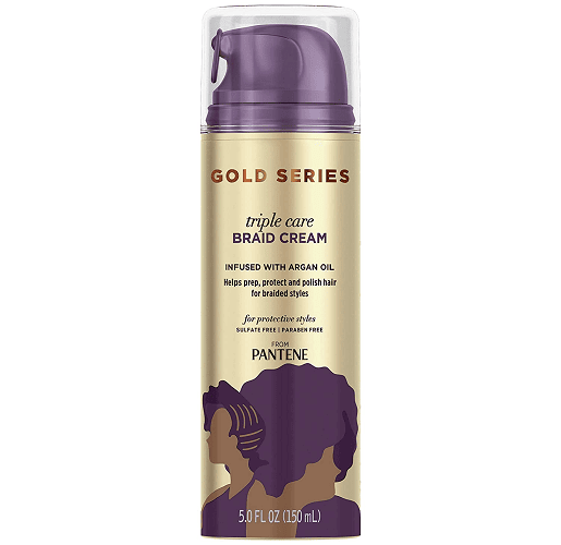 gold series braid cream by pantene