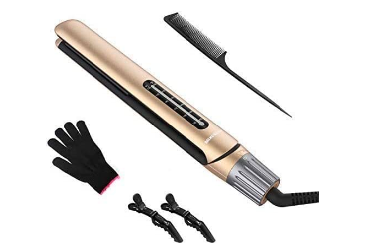 mixcolor hair straightener and curler