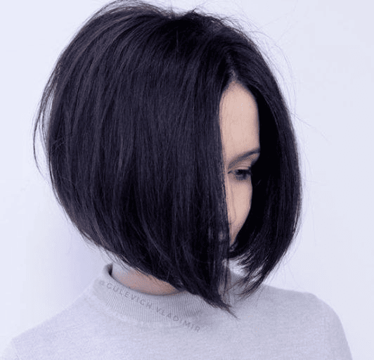 sleek and smooth bob haircut