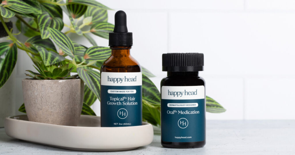 happy head minoxidil review