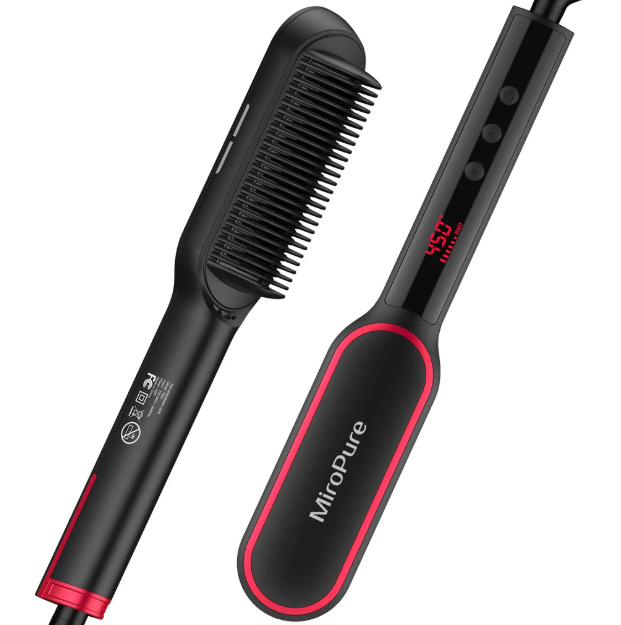  MiroPure Enhanced Hair Straightening Brush